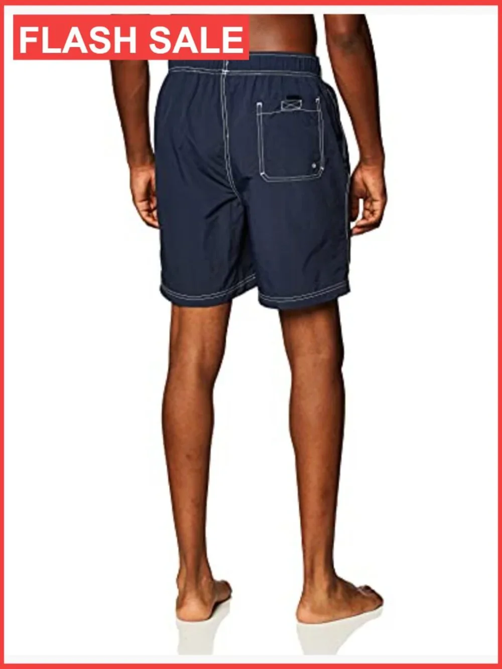 Men's Quick Dry Swim Trunks with Side Pockets - Medium